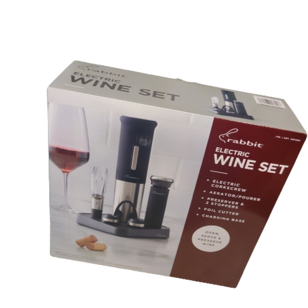 *NWOT Rabbit Electric Wine Set